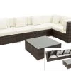 OUTFLEXX Loungemöbel-Set, 5 Pers, Braun Marmoriert, Polyrattan, Wasserfeste Kissenbox, Inkl. Beistelltisch -Gartenmöbel Geschäft 1 16064 BOX B.jpg