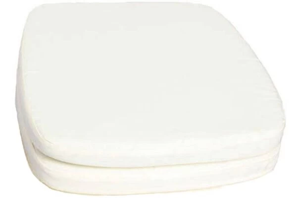 OUTFLEXX 2er-Set Sitzkissen Für Polyrattan-Stühle, Creme-weiß, Wasserabweisend 3 OUTFLEXX 2er-Set Sitzkissen Für Polyrattan-Stühle, Creme-weiß, Wasserabweisend