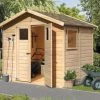 KARIBU Gartenhaus Dalin 1, Fichtenholz 14 Mm, Naturbelassen, Ca. 4,4 M² 1 KARIBU Gartenhaus Dalin 1, Fichtenholz 14 Mm, Naturbelassen, Ca. 4,4 M² -Gartenmöbel Geschäft 1 17838.jpg