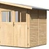 KARIBU Gartenhaus Wandlitz, Fichtenholz 19 Mm, Pultdach -Gartenmöbel Geschäft 1 17863 1.jpg