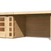 KARIBU Gartenhaus Kerko 3, Fichtenholz 19 Mm, Flachdach -Gartenmöbel Geschäft 1 17996 9.jpg