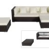 OUTFLEXX Loungemöbel-Set, Braun, Polyrattan, 5 Personen, Wasserfeste Kissenbox -Gartenmöbel Geschäft 1 18227 BOX A.jpg