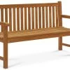 OUTFLEXX Ontario 2-Sitzer Gartenbank, Natur, Teakholz, 120x62x92cm, Fein Geschliffen -Gartenmöbel Geschäft 1 18308.jpg