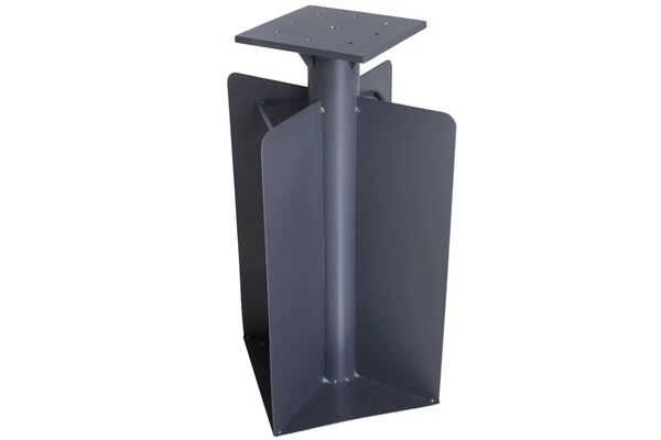 OUTFLEXX Bodenanker XL Für Ampelschirme, Anthrazit, Pulverbesch. Stahl, 28x28x60,5, Zum Einbetonieren 2 OUTFLEXX Bodenanker XL Für Ampelschirme, Anthrazit, Pulverbesch. Stahl, 28x28x60,5, Zum Einbetonieren