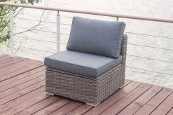 OUTFLEXX Mittelelement, Grau, Polyrattan, 70 X 82 X 70 Cm, Verstellbare Sitzfläche, Wasserfeste Kissenbox -Gartenmöbel Geschäft 1 18362 3 BOX.jpg