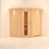 KARIBU Systemsauna Taurin, Fichtenholz 68mm, Eckeinstieg, Ca. 2,3m² -Gartenmöbel Geschäft 1 18407 5.jpg
