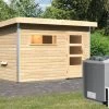 KARIBU Saunahaus Skrollan 1, Fichtenholz 38mm, Fronteinstieg, Ca. 6,4m² -Gartenmöbel Geschäft 1 18481 8.jpg
