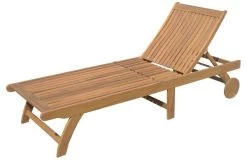 OUTFLEXX Sonnenliege, Natur, FSC-Akazienholz, 197 X 71,5 X 35 Cm, Mit Rollen -Gartenmöbel Geschäft 1 18935.jpg