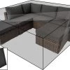 OUTFLEXX Premium Abdeckhaube, Für Lounge, Z.B. 18364-BOX, Schwarz, 239x157x68 Cm, Wasserbeständig -Gartenmöbel Geschäft 1 19014.jpg