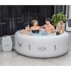 BESTWAY Lay-Z-Spa Paris AirJet Whirlpool, Weiß, Vinyl/Kunstleder, Ø196x66cm -Gartenmöbel Geschäft 1 19182.jpg