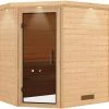 KARIBU Sauna Svea, Fichtenholz 38 Mm, Eckeinstieg, Ca. 2,6m² -Gartenmöbel Geschäft 1 20216 21.jpg