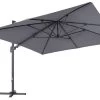 OUTFLEXX Ampelschirm, Anthrazit/grau, Alu/Polyester, 350x350cm, Inkl. Plattenständer 2 OUTFLEXX Ampelschirm, Anthrazit/grau, Alu/Polyester, 350x350cm, Inkl. Plattenständer -Gartenmöbel Geschäft 1 20363.jpg