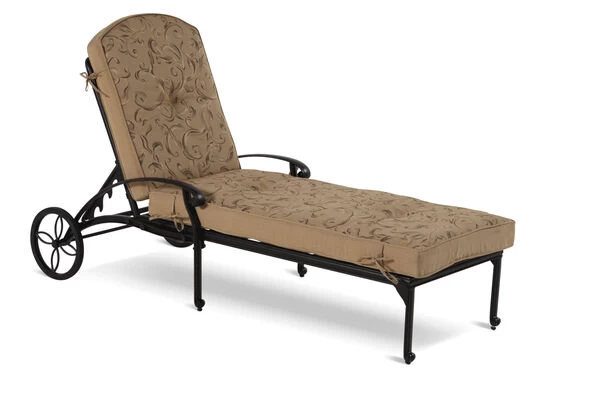 HARTMAN Amalfi Lounger, Bronze, Alu-Guss, 217 X 76,5 X 49 Cm, Mit Rollen, Verstellbare Rückenlehne 3 HARTMAN Amalfi Lounger, Bronze, Alu-Guss, 217 X 76,5 X 49 Cm, Mit Rollen, Verstellbare Rückenlehne