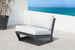 OUTFLEXX Loungesessel, Anthrazit / Creamy White, Aluminium / Polyester, 73x86x66 Cm, Inkl. Polster -Gartenmöbel Geschäft 1 20555.jpg