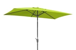 Schneider® SCHNEIDER Tunis Mittelstockschirm, Apfelgrün, Rechteckig, 270 X 150 Cm