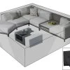 OUTFLEXX Premium Abdeckhaube Für Lounge, Z.B. 20808/28679, 300x355x70cm, Wasserbeständig, Schwarz -Gartenmöbel Geschäft 1 21473.jpg