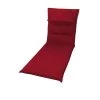 DOPPLER Style Liegenauflage, Bordeaux, Dralon, 200x60x7cm, Inklusive Befestigungsbänder