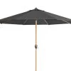 DOPPLER Alu Wood Mittelstockschirm, Anthrazit, Alu/Polyester, 350cm, Mit Kurbel, Holzoptik -Gartenmöbel Geschäft 1 22341.jpg