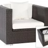 OUTFLEXX Sessel, Braun, Polyrattan, Inkl. Polster Und Kissen, Wasserfeste Kissenbox -Gartenmöbel Geschäft 1 2393 7 BOX.jpg