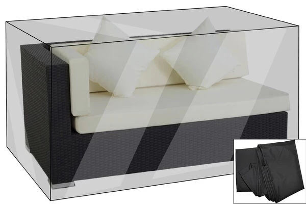 OUTFLEXX Premium Abdeckhaube Passend Z.B. Für TheBox 2er-Ecksofa Arml. Re., Schwarz, 147x87x68cm, Wasserbeständig 3 OUTFLEXX Premium Abdeckhaube Passend Z.B. Für TheBox 2er-Ecksofa Arml. Re., Schwarz, 147x87x68cm, Wasserbeständig