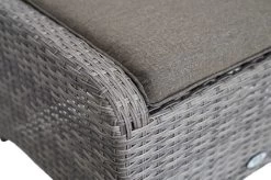 Ploß Rabida Hocker, Champagner-meliert, Polyrattan, 71x52x42 Cm, Zu Loungesessel, Inkl. Polster -Gartenmöbel Geschäft 20169 04.jpg