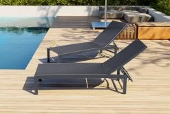 OUTFLEXX Liege, Anthrazit Matt/schwarz, Alu/Textilene, 190x62x34cm, Rückenlehne Verstellbar -Gartenmöbel Geschäft 20394 03.jpg