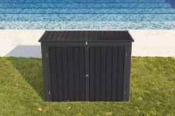 OUTTECH Mülltonnenbox, Anthrazit, Stahl, 101x170x133cm, 2 Lüftungsgitter, Verschließbar -Gartenmöbel Geschäft 20685 3 CGI.jpg