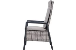 Ploß Louvra 2 Design-Diningsessel, Natur-anthrazit, Polyrattan, 59x72x111cm, Rücken Stufenlos Verstellbar -Gartenmöbel Geschäft 21622 4.jpg