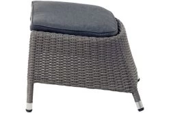 Ploß Vigo Fußhocker, Stahlgrau-meliert, Polyrattan, 56x54x40cm, Inkl. Polster -Gartenmöbel Geschäft 21632 3.jpg