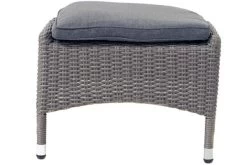 Ploß Vigo Fußhocker, Stahlgrau-meliert, Polyrattan, 56x54x40cm, Inkl. Polster -Gartenmöbel Geschäft 21632 4.jpg