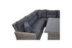 Ploß Vigo Dining-Lounge, Stahlgrau-meliert, Polyrattan, 7 Tlg., 5-6 Pers., 146x85cm, Inkl. Polster -Gartenmöbel Geschäft 21634 3.jpg