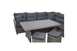 Ploß Vigo Dining-Lounge, Stahlgrau-meliert, Polyrattan, 7 Tlg., 5-6 Pers., 146x85cm, Inkl. Polster -Gartenmöbel Geschäft 21634 4.jpg