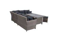 Ploß Vigo Dining-Lounge, Stahlgrau-meliert, Polyrattan, 7 Tlg., 5-6 Pers., 146x85cm, Inkl. Polster -Gartenmöbel Geschäft 21634 6.jpg