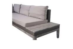 Ploß Arendal Ecklounge-Set, Vintage-Look, Polyrattan/FSC-Akazie, 4 Tlg., 4-5 Pers., 75x75cm, Inkl. Polster -Gartenmöbel Geschäft 21642 3.jpg