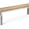 OUTFLEXX Classic Bank, Silber/natur, Edelstahl/recycled FSC-Teak, 220 X 40 X 45 Cm 1 OUTFLEXX Classic Bank, Silber/natur, Edelstahl/recycled FSC-Teak, 220 X 40 X 45 Cm -Gartenmöbel Geschäft 21708 6.jpg