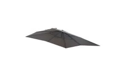 OUTFLEXX Ersatzdach Für Ampelschirme, Anthrazit, Polyester, 250x250cm