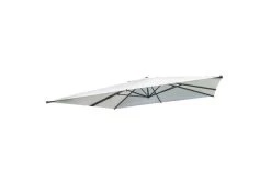 OUTFLEXX Ersatzdach Ultimate XL Ampelschirm, Creme, Polyester, 450x450cm