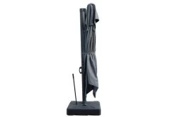 OUTFLEXX Ampelschirm, Anthrazit, Aluminium/Polyester, 300x300cm, Quadratisch -Gartenmöbel Geschäft 21787 4.jpg