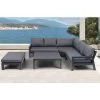 OUTFLEXX Ecklounge, Anthrazit Matt/dunkelgrau, Alu/Spuncrylic, 5-tlg., Tisch 115x115cm, 4-6 Pers -Gartenmöbel Geschäft 21797 1.jpg