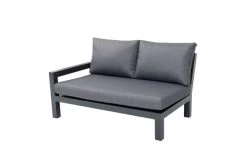 OUTFLEXX Ecklounge, Anthrazit Matt/dunkelgrau, Alu/Spuncrylic, 5-tlg., Tisch 115x115cm, 4-6 Pers -Gartenmöbel Geschäft 21797 4.jpg