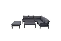 OUTFLEXX Ecklounge, Anthrazit Matt/dunkelgrau, Alu/Spuncrylic, 5-tlg., Tisch 115x115cm, 4-6 Pers -Gartenmöbel Geschäft 21797 9.jpg