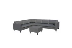 OUTFLEXX Ecklounge, Anthrazit Matt/dunkelgrau, Alu/Spuncrylic, 5-tlg., Tisch 68x68cm, 6-7 Pers -Gartenmöbel Geschäft 21800 9.jpg