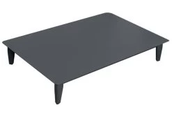 OUTFLEXX Loungemöbel Set, Dunkelgrau, Alu/Spuncrylic, 4-tlg., Tisch 123x80cm, 5 Pers -Gartenmöbel Geschäft 21807 4.jpg