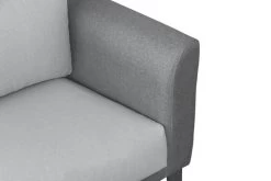 OUTFLEXX Loungemöbel Set, Dunkelgrau, Alu/Spuncrylic, 4-tlg., Tisch 123x80cm, 5 Pers -Gartenmöbel Geschäft 21807 8.jpg