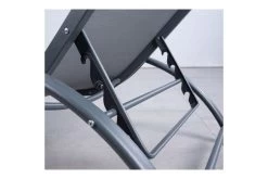 LECO Sonnenliege, Grau, Aluminium/Textilene 12 LECO Sonnenliege, Grau, Aluminium/Textilene -Gartenmöbel Geschäft 21879 4.jpg