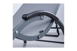 LECO Sonnenliege, Grau, Aluminium/Textilene 14 LECO Sonnenliege, Grau, Aluminium/Textilene -Gartenmöbel Geschäft 21879 6.jpg