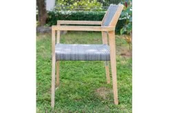 OUTFLEXX Armlehnensessel, Natur/grau, Akazie/Geflecht, 60 X 56 X 83,5 Cm, Stapelbar -Gartenmöbel Geschäft 21918 3.jpg