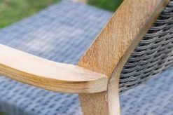 OUTFLEXX Armlehnensessel, Natur/grau, Akazie/Geflecht, 60 X 56 X 83,5 Cm, Stapelbar -Gartenmöbel Geschäft 21918 6.jpg