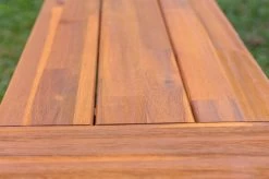 OUTFLEXX Bank, Natur/schwarz, Akazie, 160 X 36,5 X 45 Cm -Gartenmöbel Geschäft 21924 7.jpg