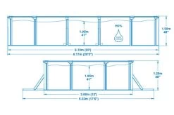 BESTWAY Hydrium Pool Komplett-Set, Grau, Stahl/PVC, 610x360x120cm, Oval, Mit Sandfilter, Leiter, Abdeck- Und Bodenplane -Gartenmöbel Geschäft 21949 05.jpg